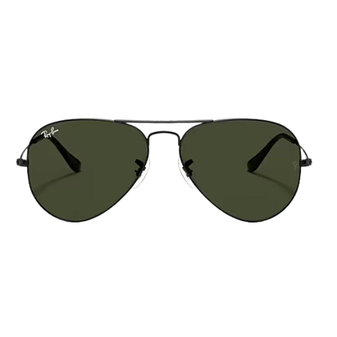Ray Ban 25 Aviator Large Metal Sunglasses